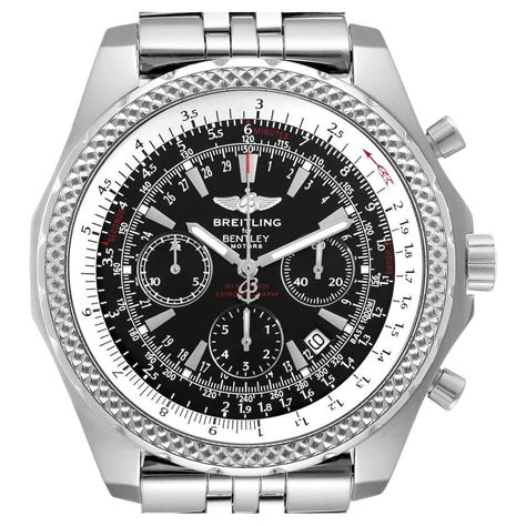 breitling bentley motors black|used bentley breitling for sale.